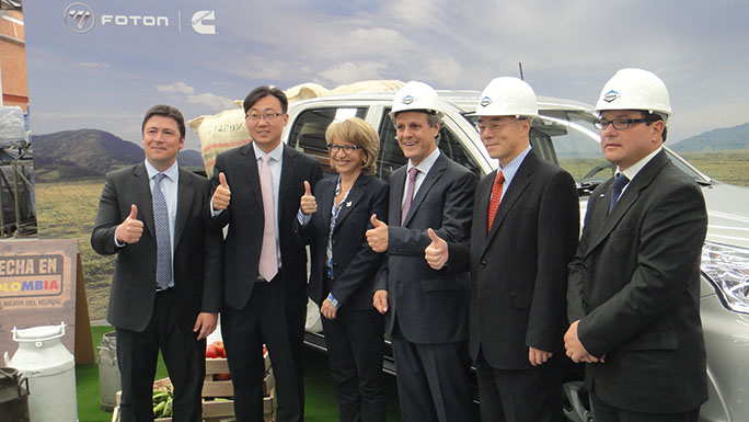 Foton’s Colombian KD Plant goes into production Published September 06, 2015