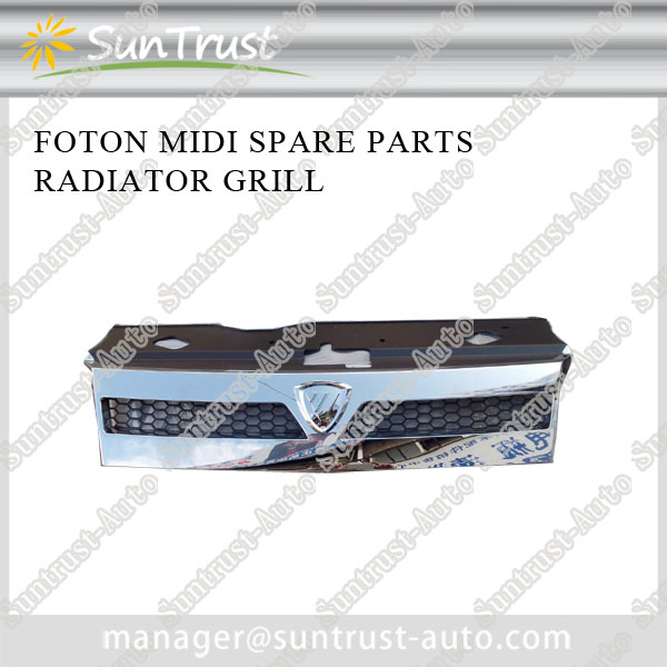 Foton midi spare parts radiator grill