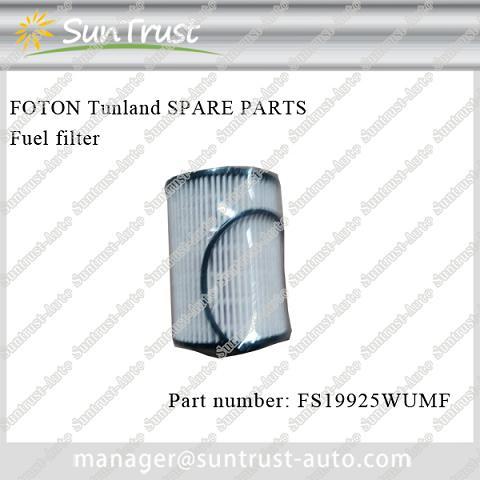 Foton Tunland parts, fuel filter, FS19925WUMF