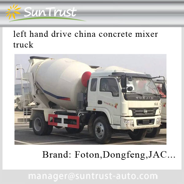 Concrete truck mixer