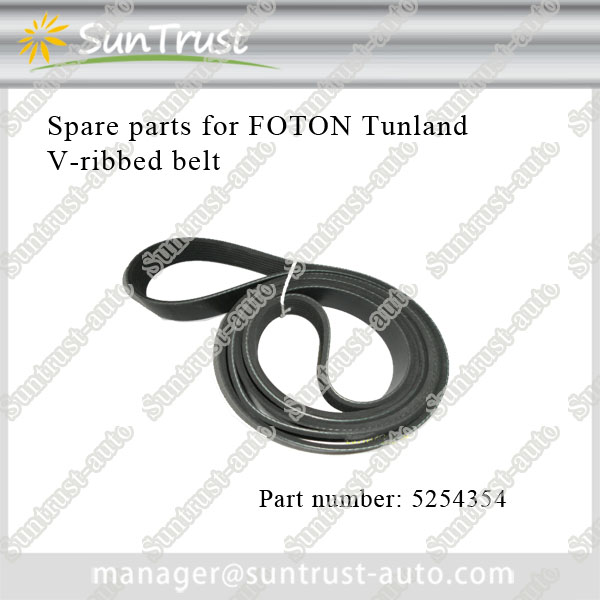 Foton Tunland parts, V-RIBBED BELT, 5254354