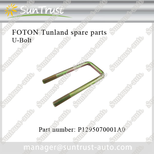 Rear Suspension U-Bolt tunland luxury for sale,P1295070001A0