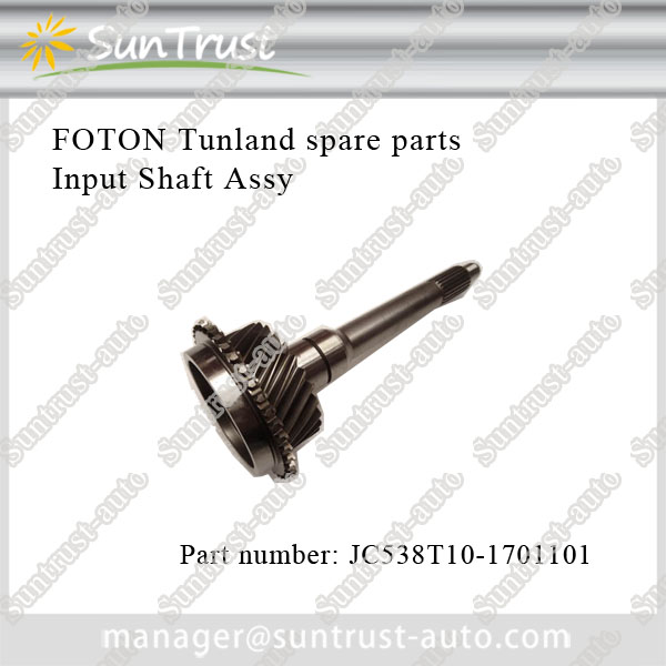 Input Shaft Assy for new model foton tunland,JC538T10-1701101