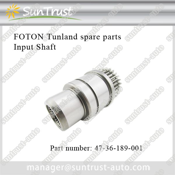 Foton tunland accessories australia,input shaft,47-36-189-001