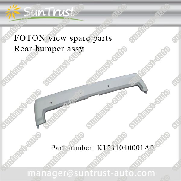 FOTON minibus CS2,MPX parts,rear bumper assy,K1531040001A0