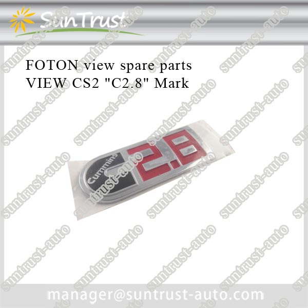 Durable FOTON VIEW Bus 2.8D spares,