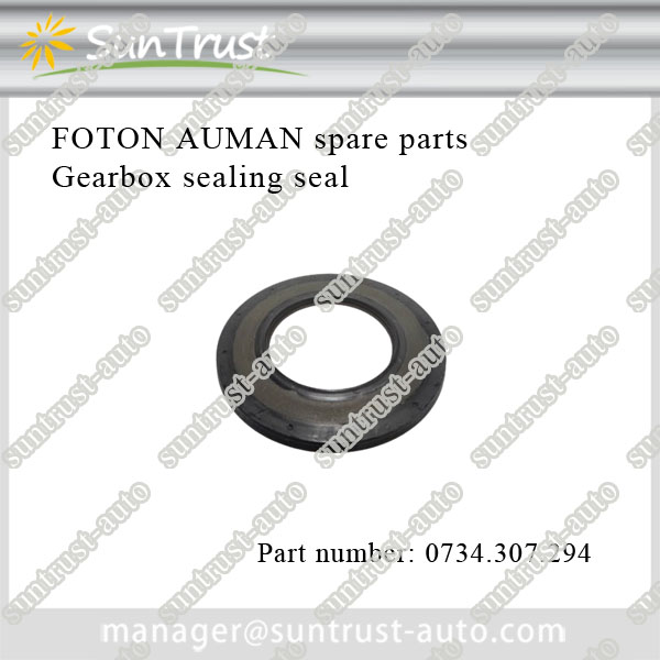 Full range of spare Parts for Foton Auman 430,gearbox sealing ring,0734.307.294